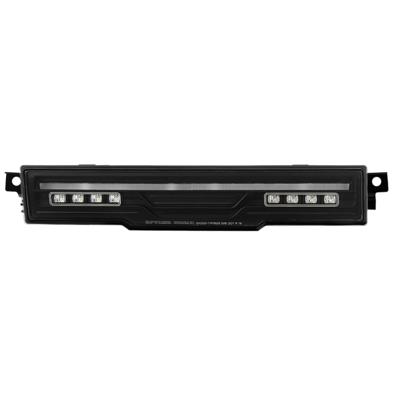 Spyder Apex 22 24 Toyota GR86/BRZ LED Rear Bumper Light w/ Fog Light   Blk (ALT YD TGR8622RRL GR BK)