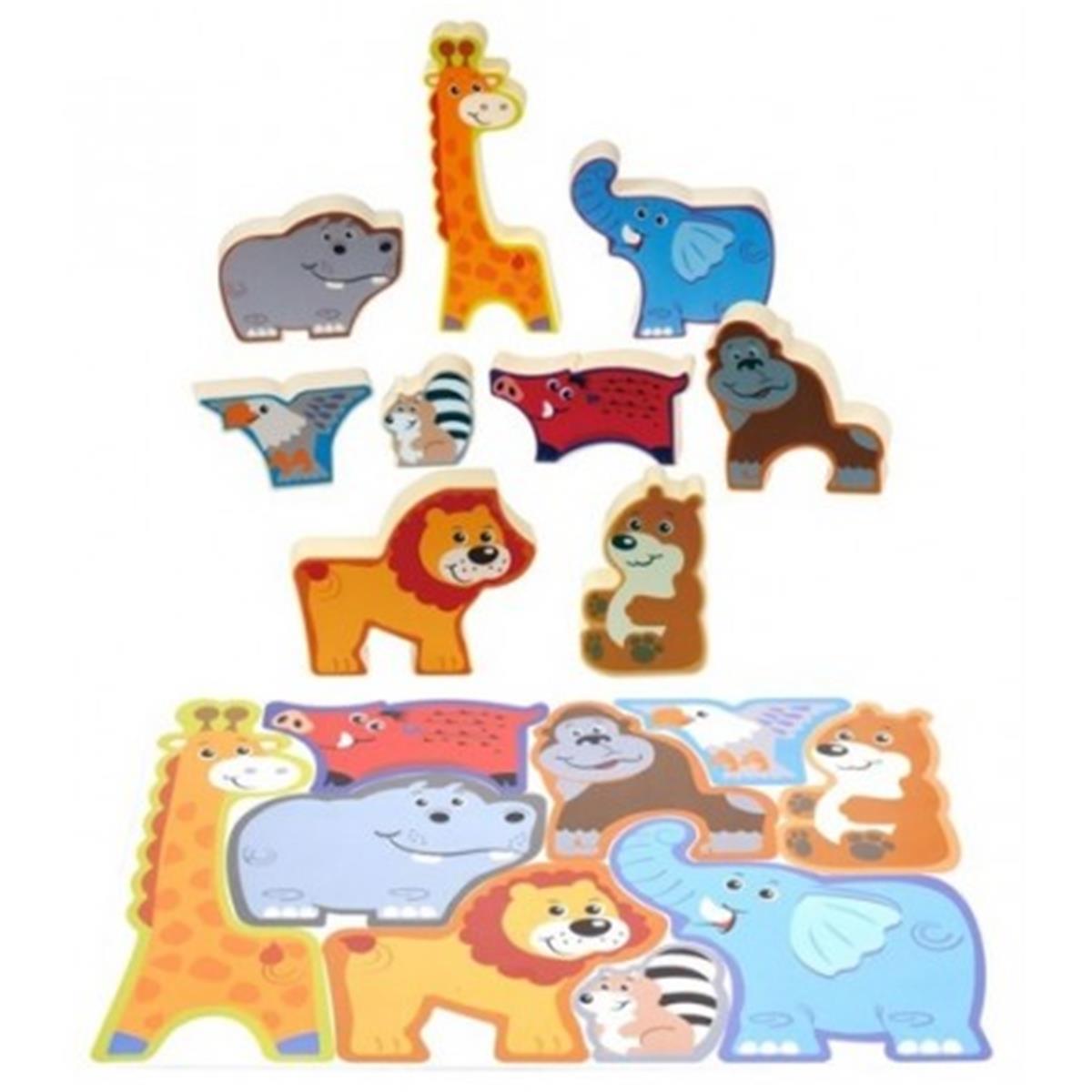 2297 playgo  Wild Safari Puzzle