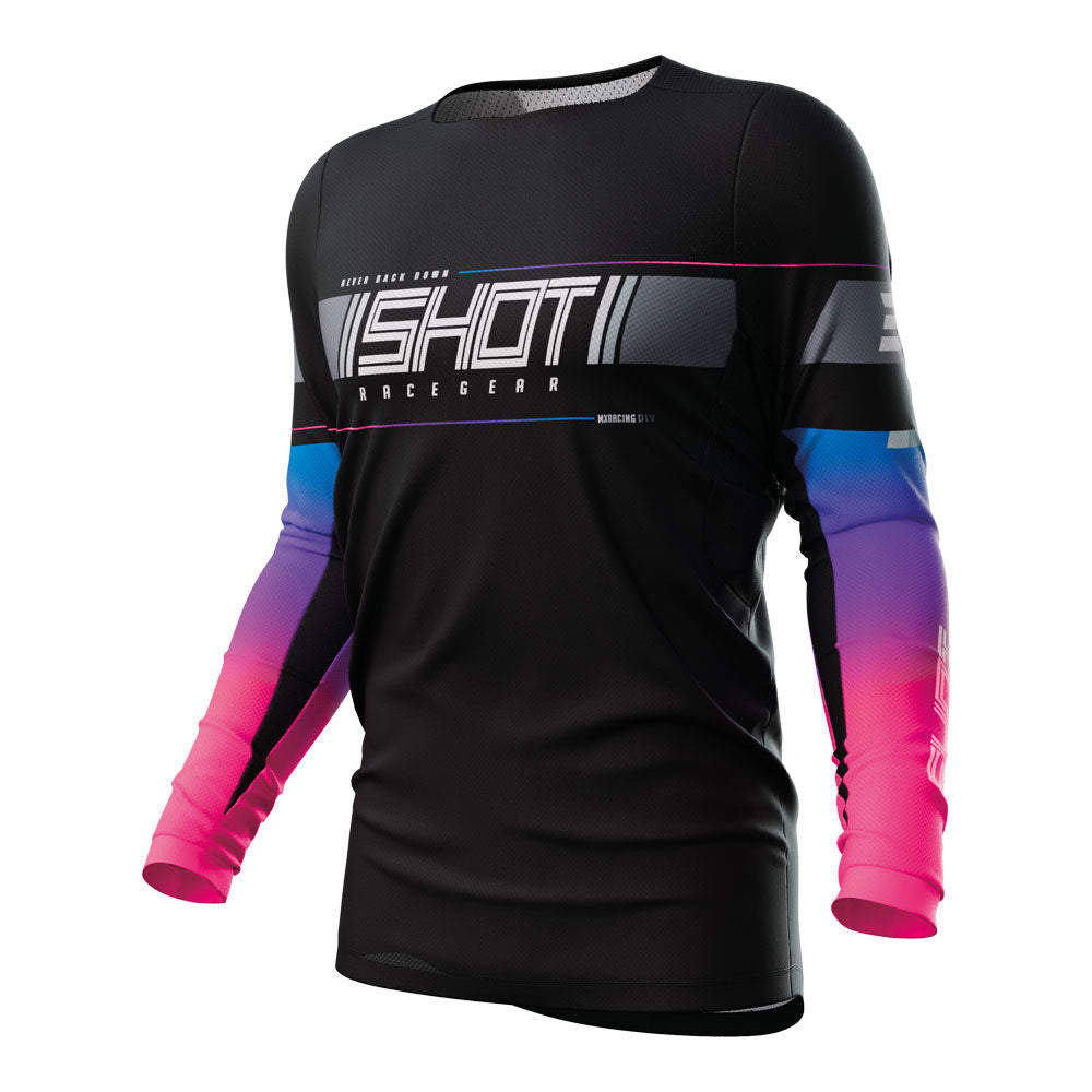 SHOT GEAR SHOT CONTACT JERSEY INDY BLACK XXL