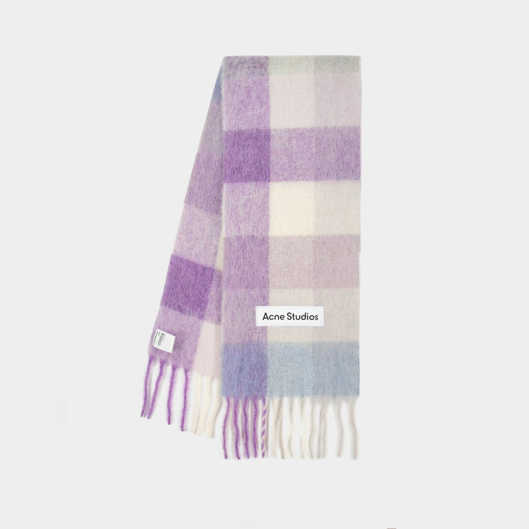 ACNE STUDIOS Vally紫色羊毛围巾