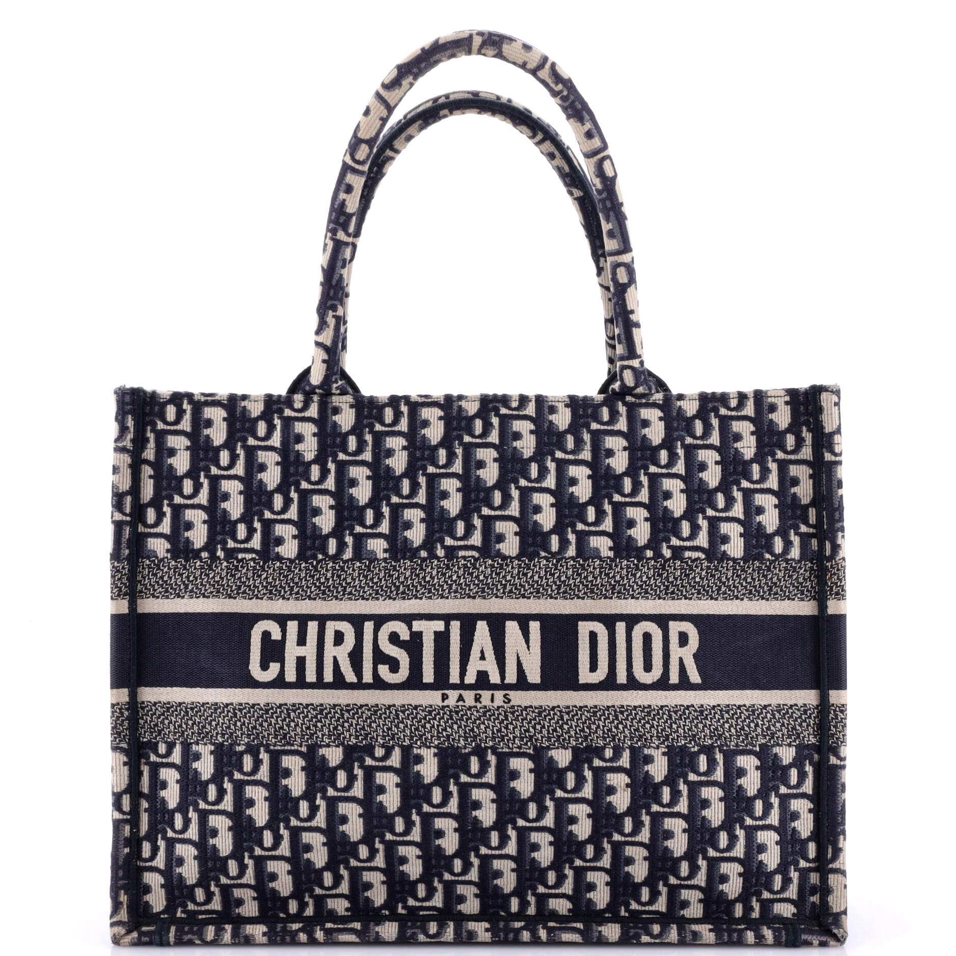 2860 Book Tote Oblique Canvas Medium