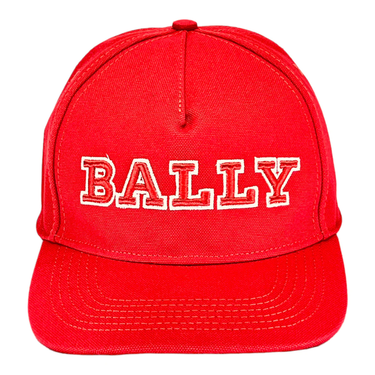 2507 BALLY Men's Logo Orange River Baseball Cap 630780