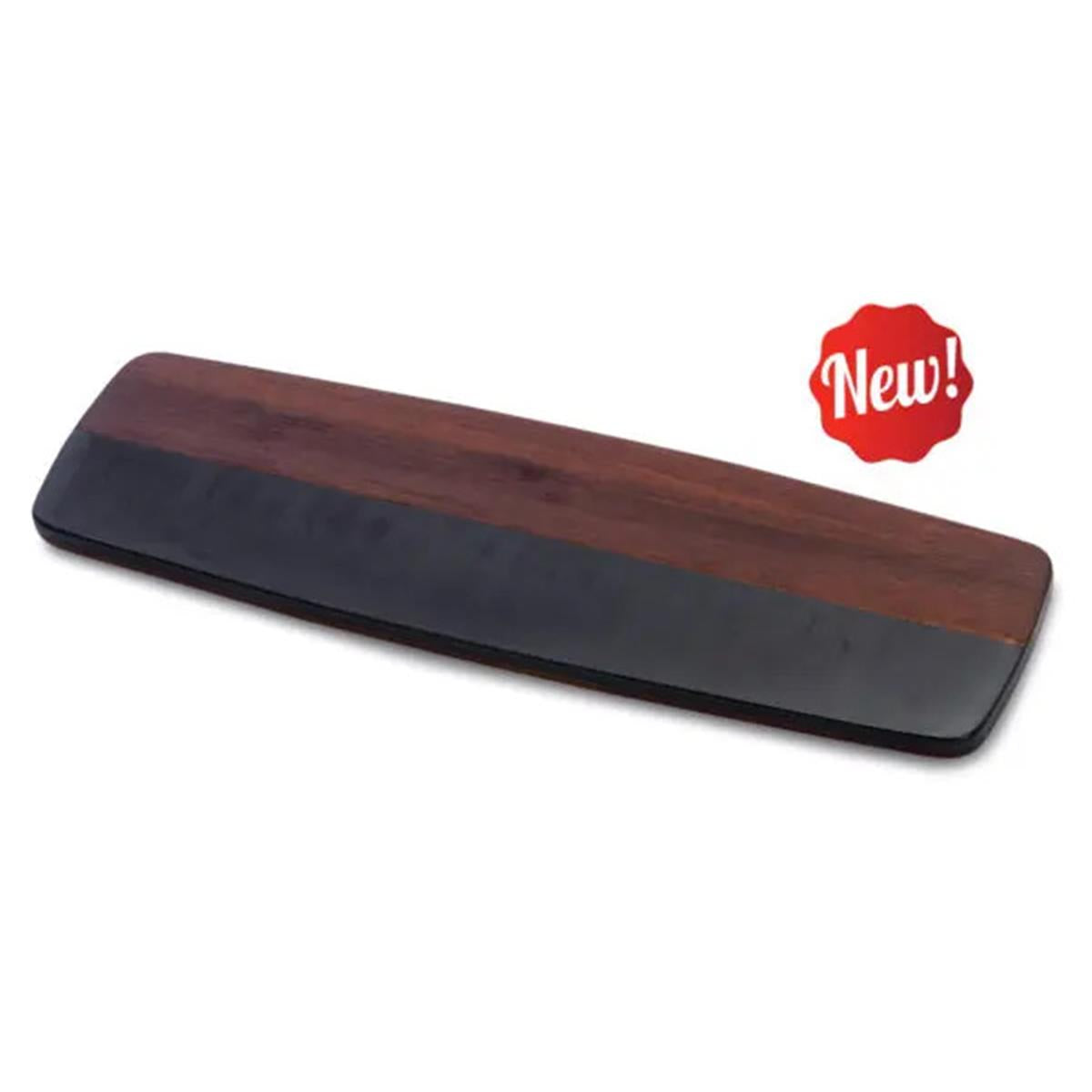2297 Picnic Plus PSM 569BL Amalfi Marble Serving Charcuterie Board  Black