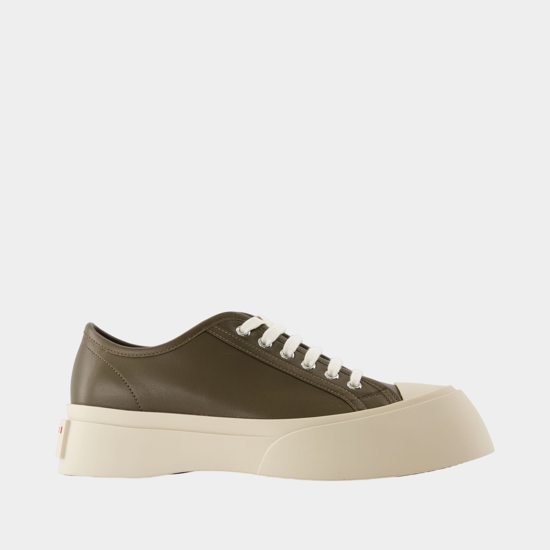 Sneakers   Marni   Cuir   Vert