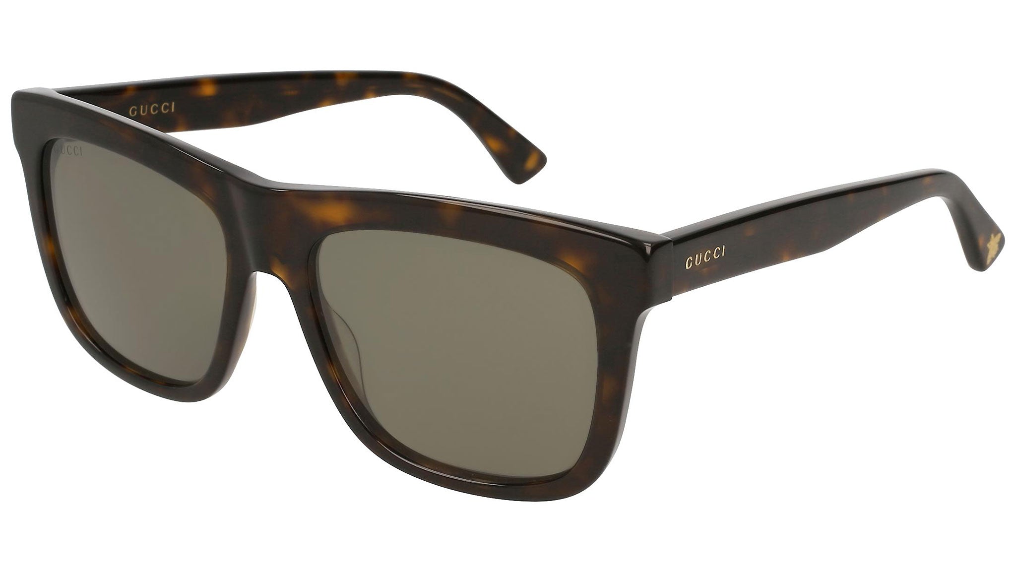 GUCCI GG0158S 002 Brown Green