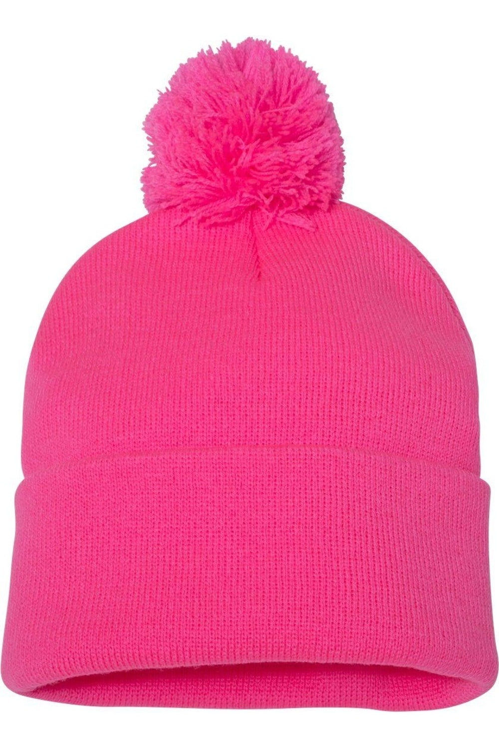 2712 Sportsman Pom Pom 12 Knit Beanie