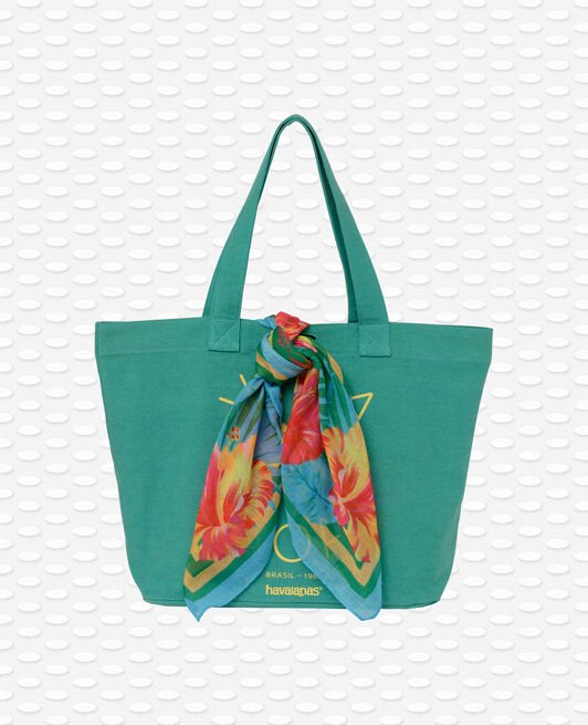 HAVAIANAS SHOPPING BAG TRENDY   BUSH GREEN