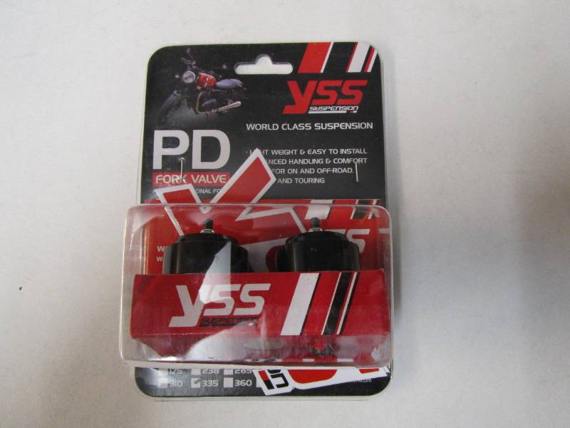 SUZUKI PERFORMANCE SPARES BMW G 650 GS 2011 2012 YSS PD Fork Emulator Valves   PD335 33.5MM