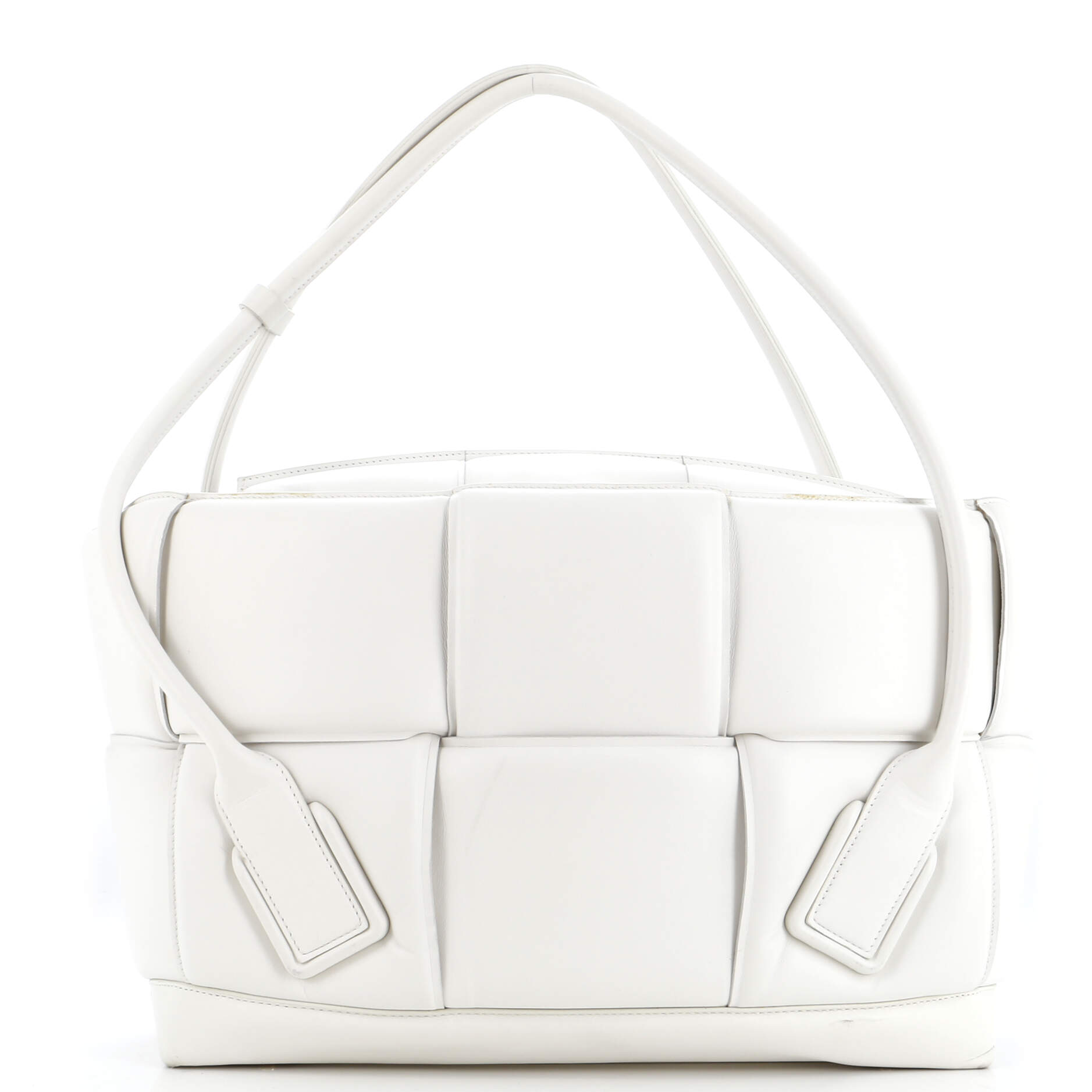 2860 Arco Bag Padded Maxi Intrecciato Leather Large
