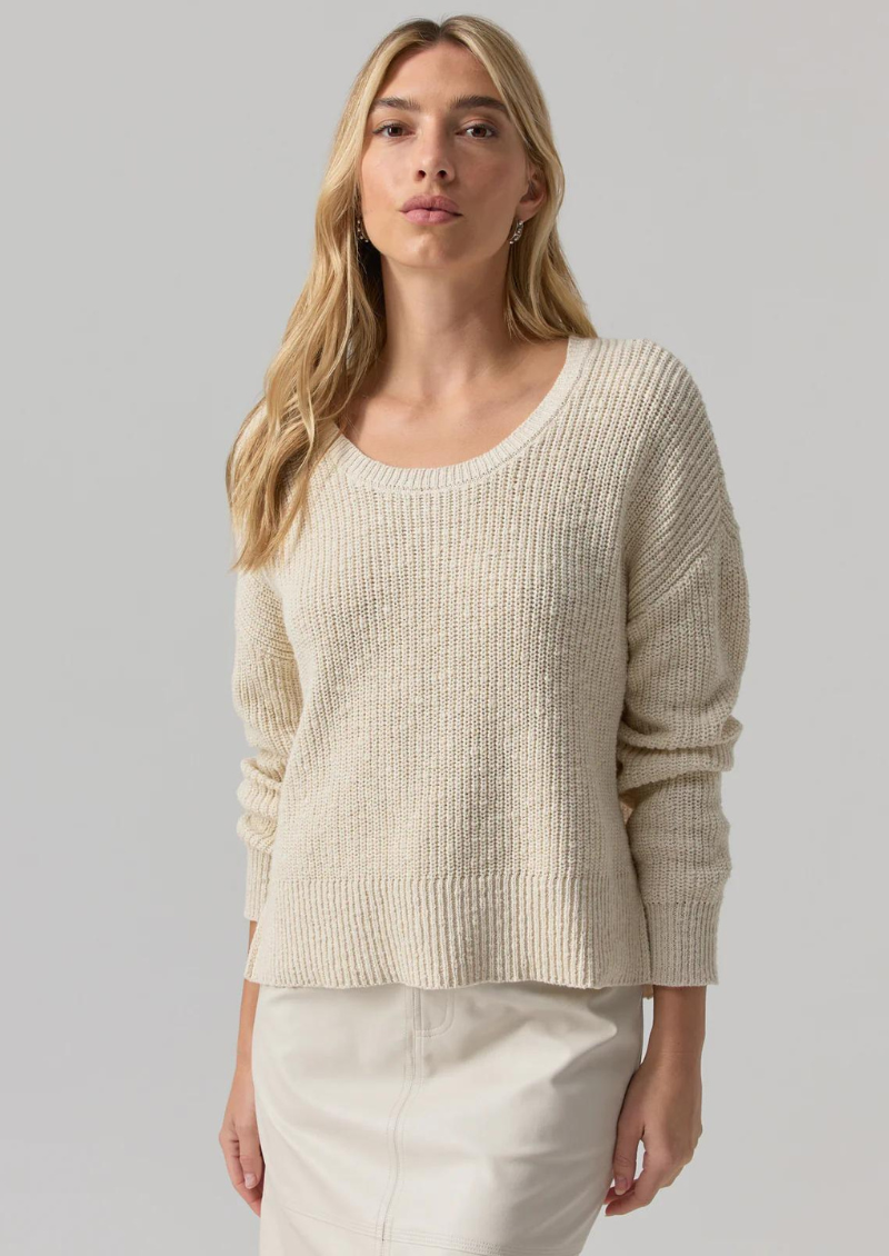 SANCTUARY Elye Scoop Neck Sweater