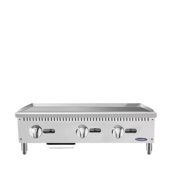 CookRite ATTG 36, 75,000 Btu Countertop Gas Griddle, Thermostatic Controls