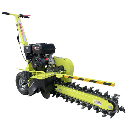 FORESTWEST 24" Adjustable Walk Behind Trencher 15HP Petrol Ditch Digger BM689