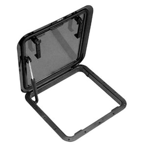 Bomar   Black Low Profile Molded Polycarbonate Hatches, Part No. G910 1100