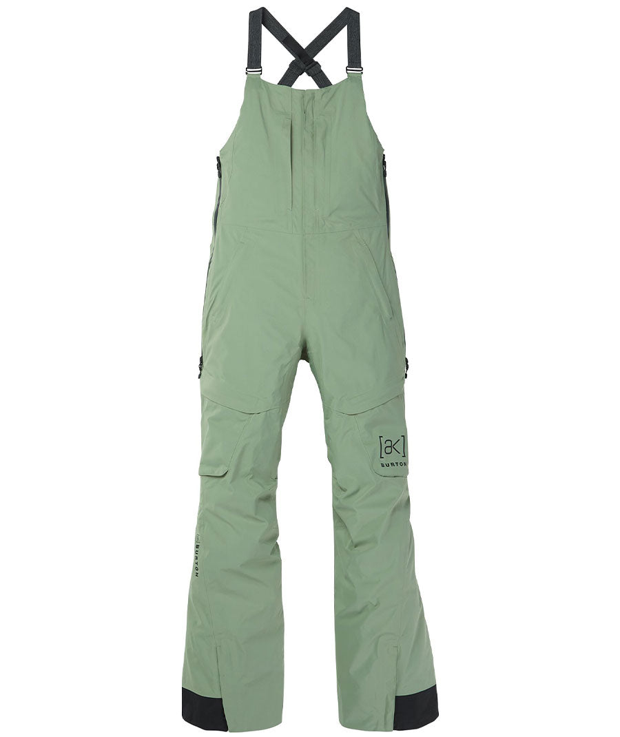 Burton Women's [ak] Kimmy Gore Tex 2L Bib Pants Hedge Green 2024
