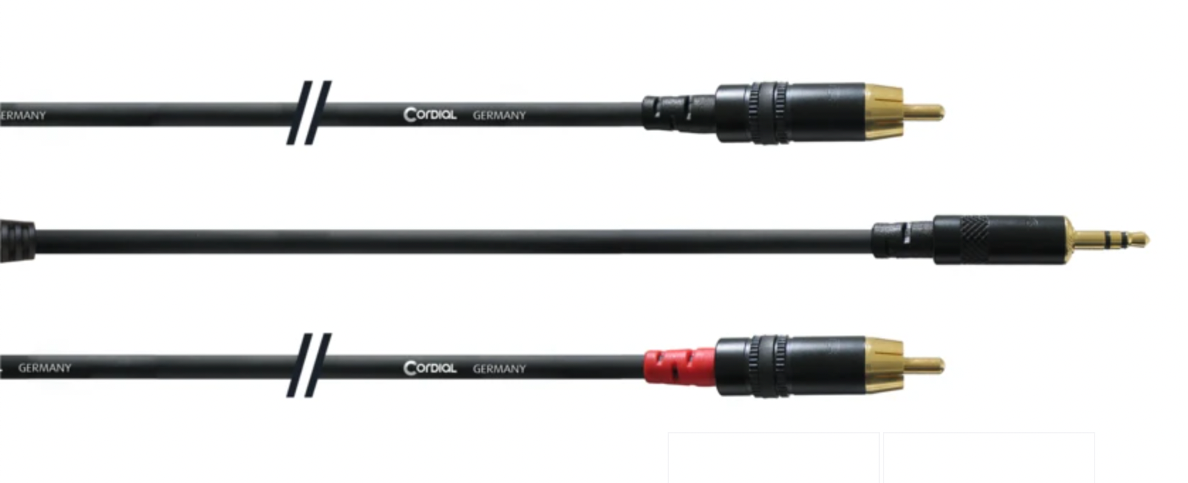 Cordial CFY WCC LONG 3.5mm 2RCA cable