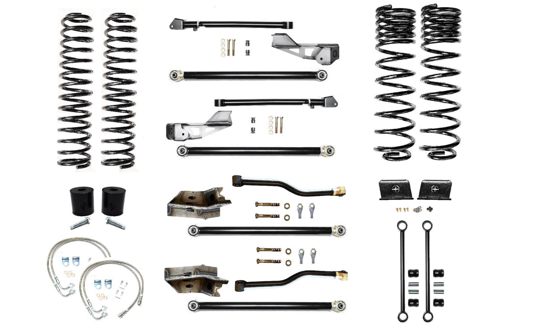 EVO MFG 2.5" GAS Jeep Gladiator JT LONG ARM LIFT KIT SUSPENSION SYSTEMS