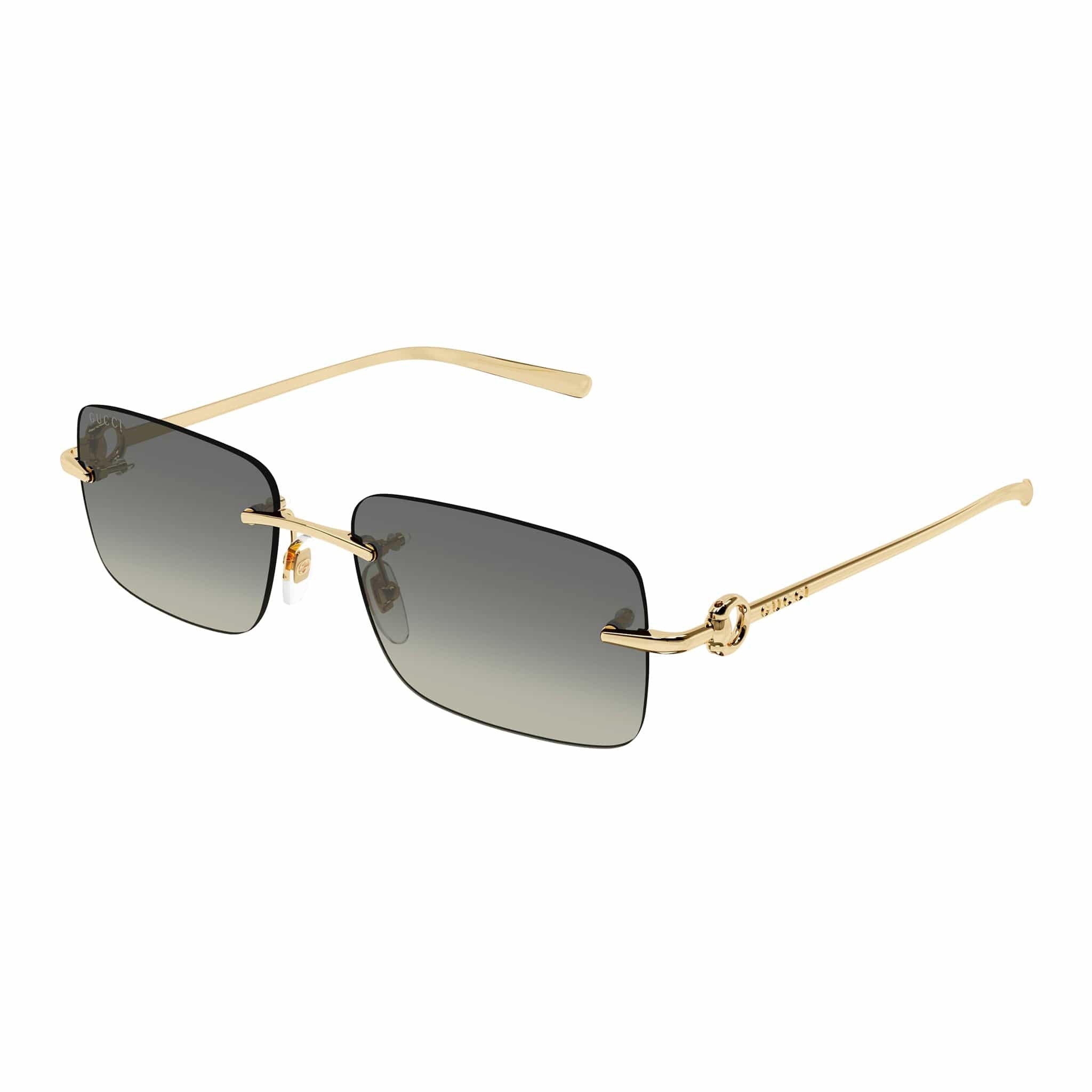 GUCCI GG1703S 005 gold grey lens