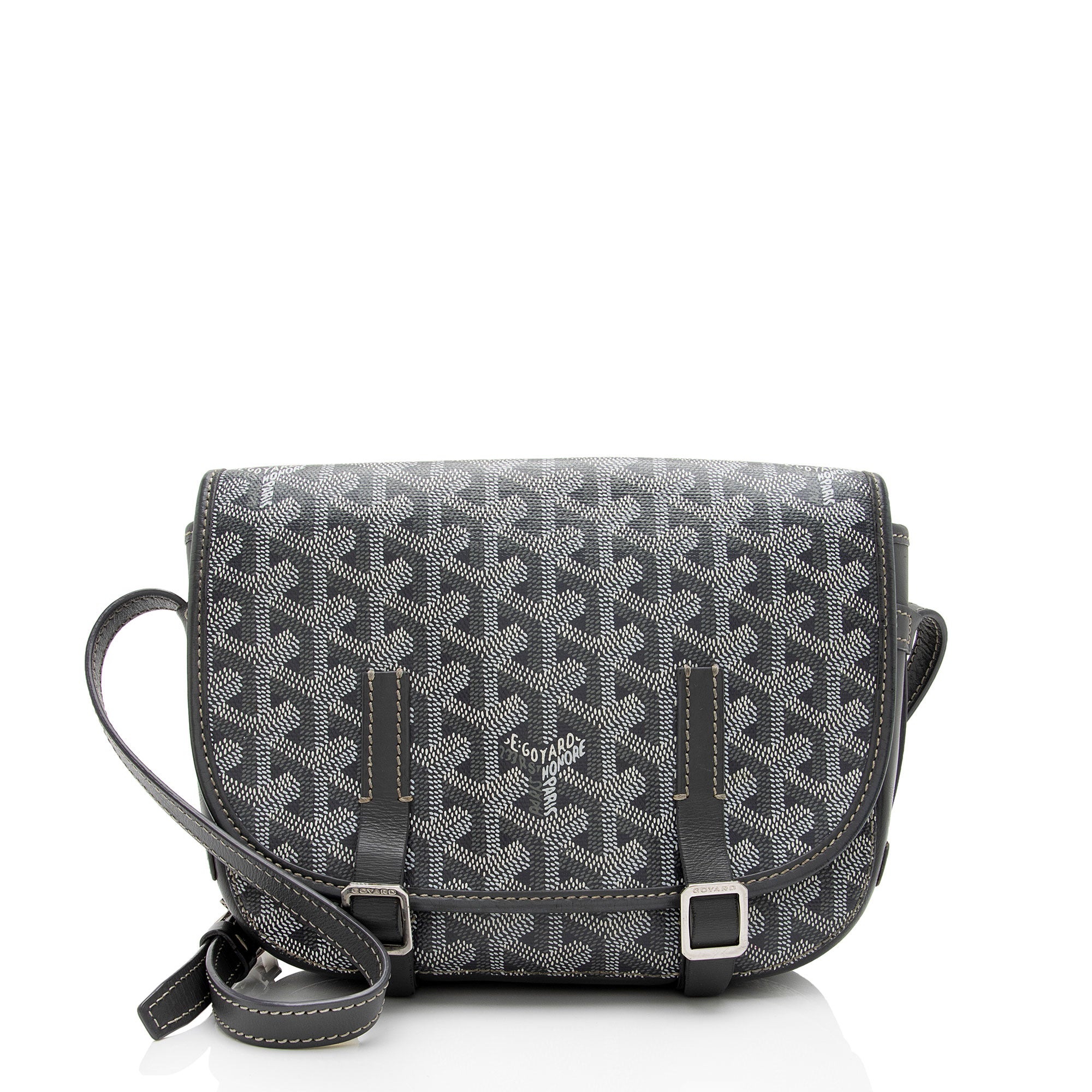 Goyard Goyardine Belvedere PM Messenger Bag (SHF bfTOOS)