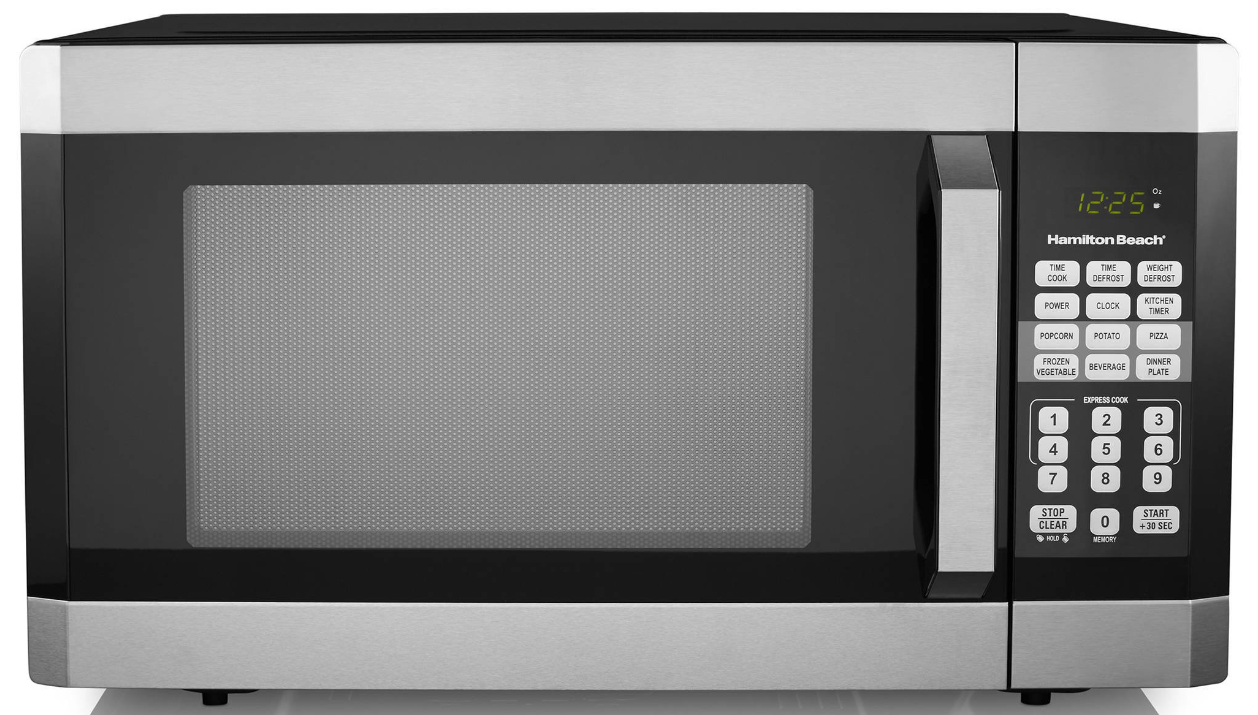 Hamilton Beach 1.6 Cu. ft. Digital Microwave Oven   Stainless Steel