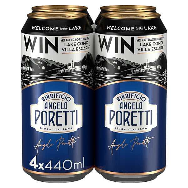 Birrificio Angelo Poretti Premium Lager Beer 24 x 440ml Cans