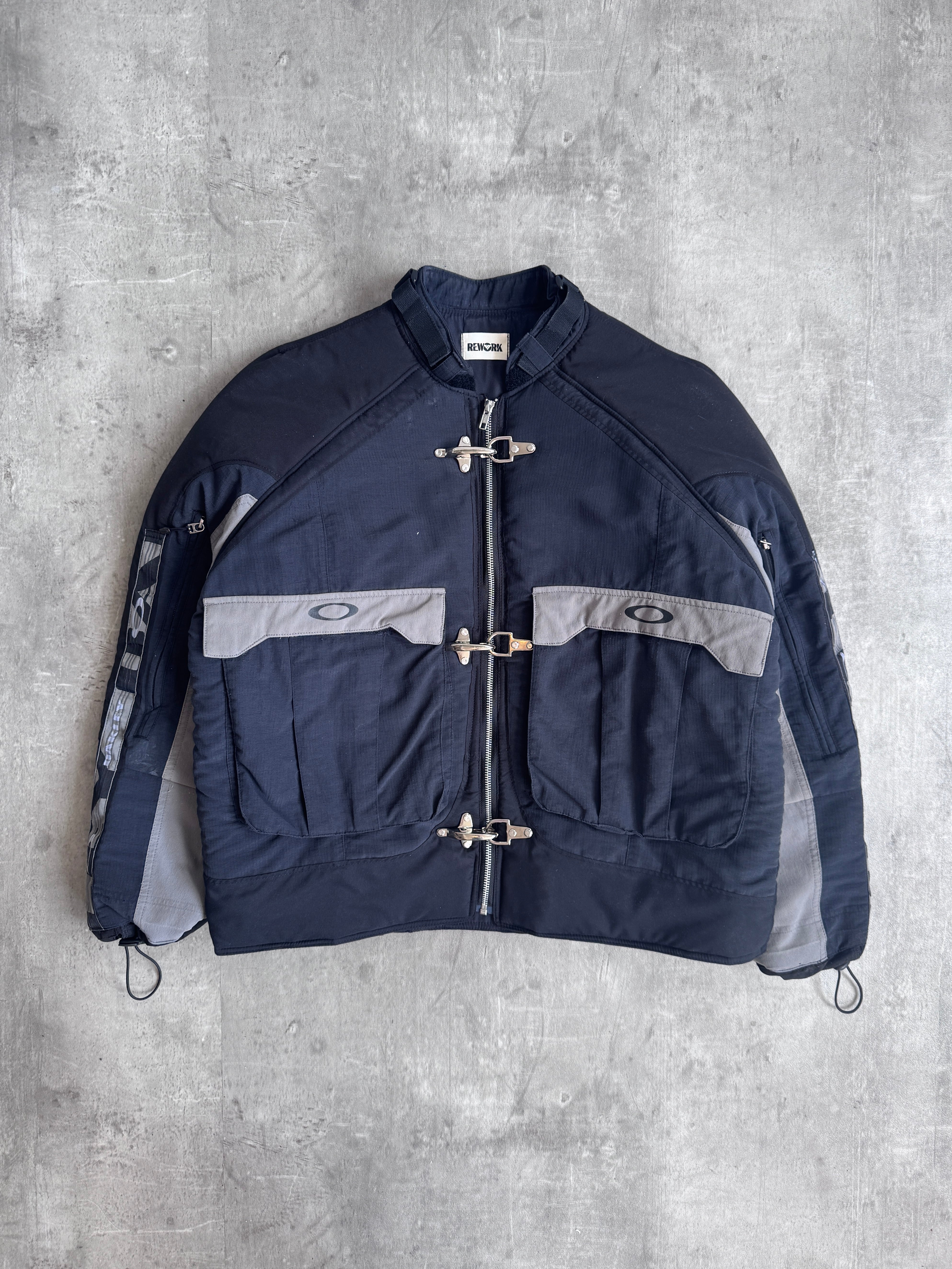VINTAGE THREADS VT Rework: Oakley Fireman's Clasp Padded Technical Bomber