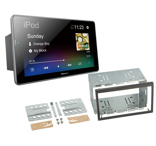 Pioneer DMH AF555BT with mounting bracket