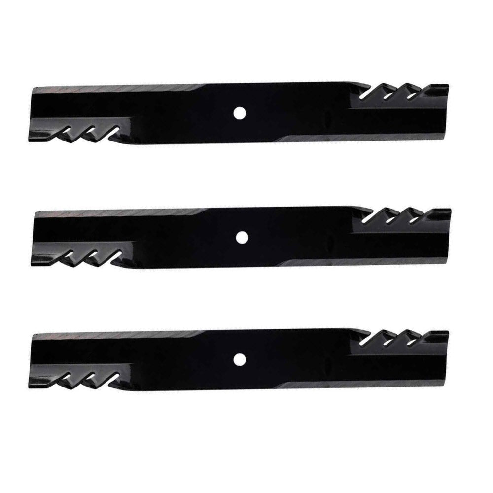 RELIABLE AFTERMARKET PARTS, INC®  FEDEX2DAY (3) Toothed Mulching Blades fits Simplicity Zero Turn Mower 52" Deck 1756152AYP