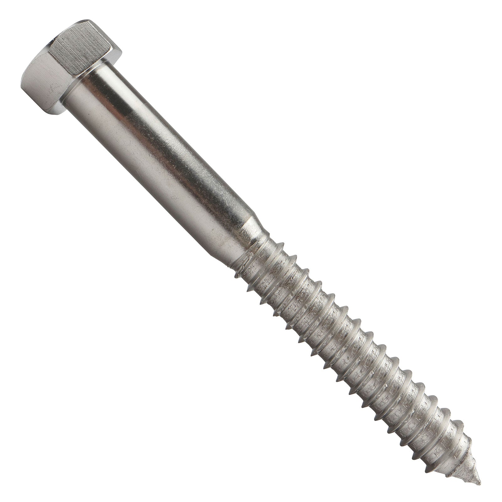 CONQUEST FASTENERS 3/4" 4 1/2 x 6 1/2" Conquest Hex Head Lag Bolt for Wood   18 8 Stainless Steel
