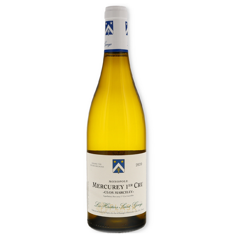 Les Heritiers Saint Genys Mercurey Blanc 1er Cru Clos Marcilly Monopole 2020