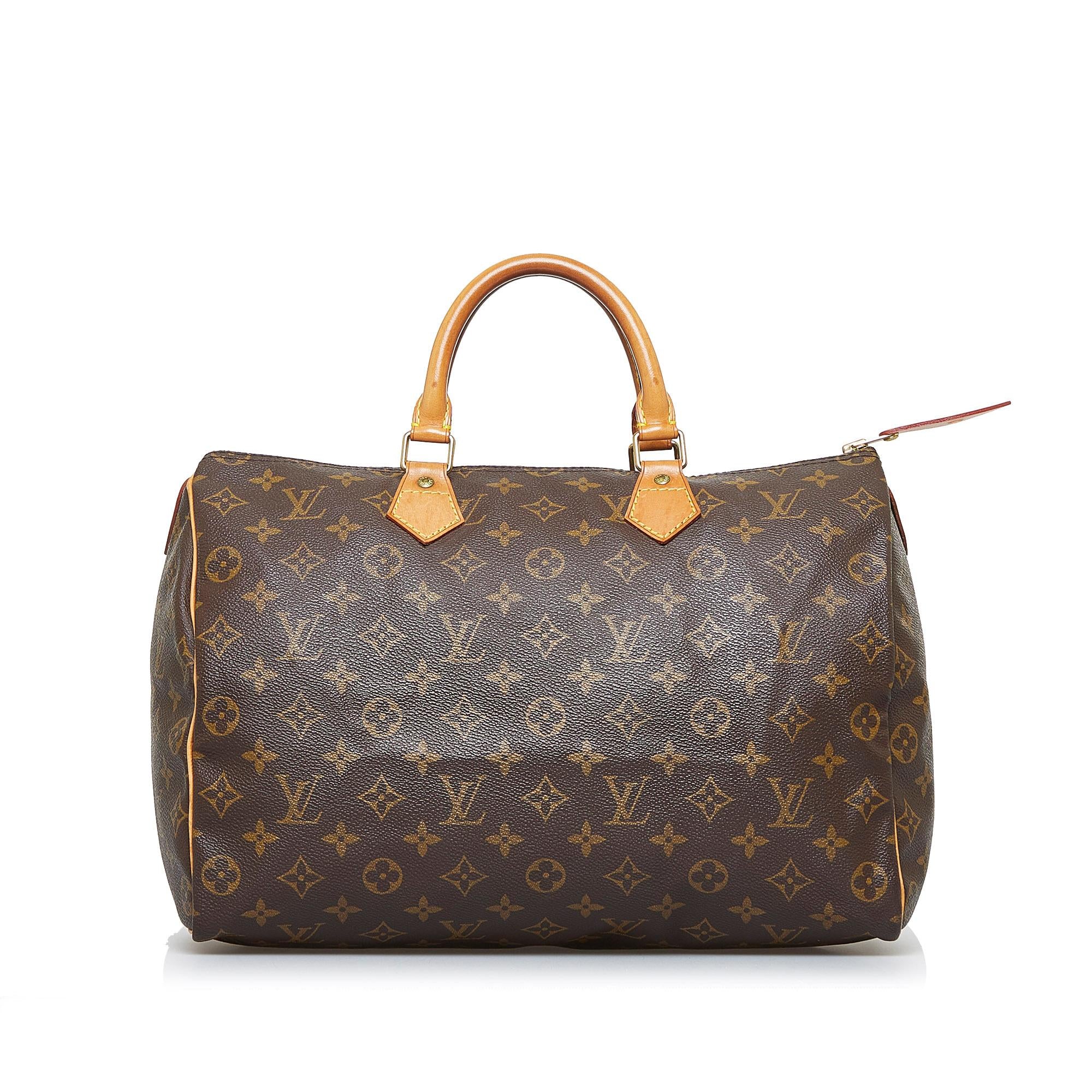 Louis Vuitton Monogram Speedy 35 (SHG Aa5mNp)