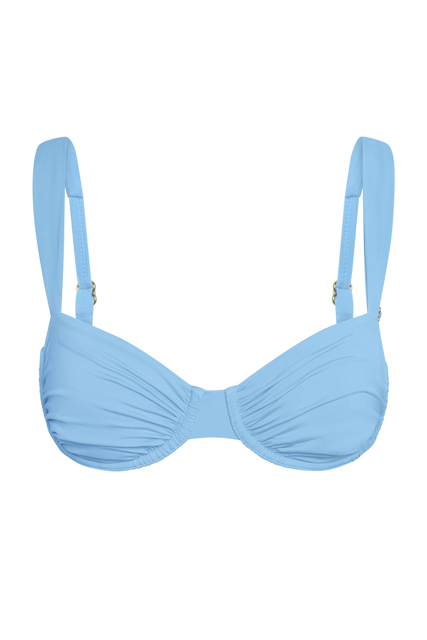 MONDAY SWIMWEAR Malibu Top   Ibiza Blue