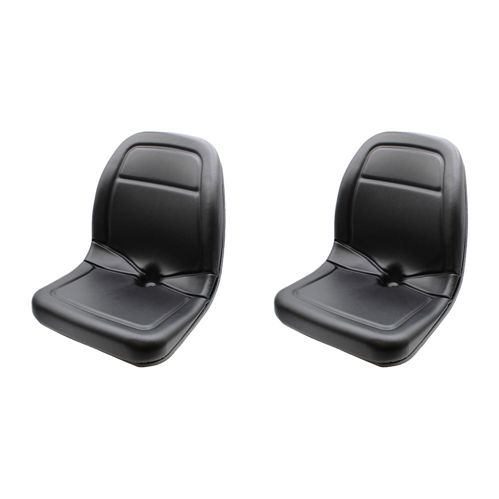 RELIABLE AFTERMARKET PARTS, INC® 00367800 Qty 2: Black Vinyl Seat Fits JCB 505 19 506 506CHL 510 40 520 520 40