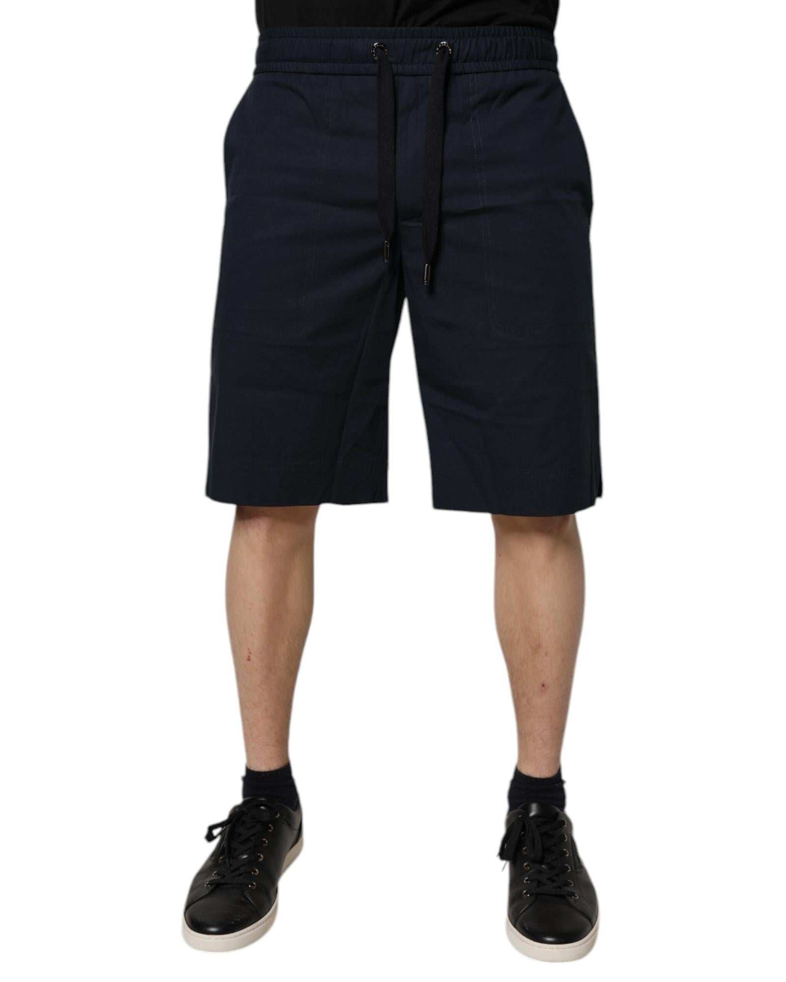 VPID 10042 Dolce & Gabbana Dolce Gabbana Shorts Drawstring Casual Men Blue