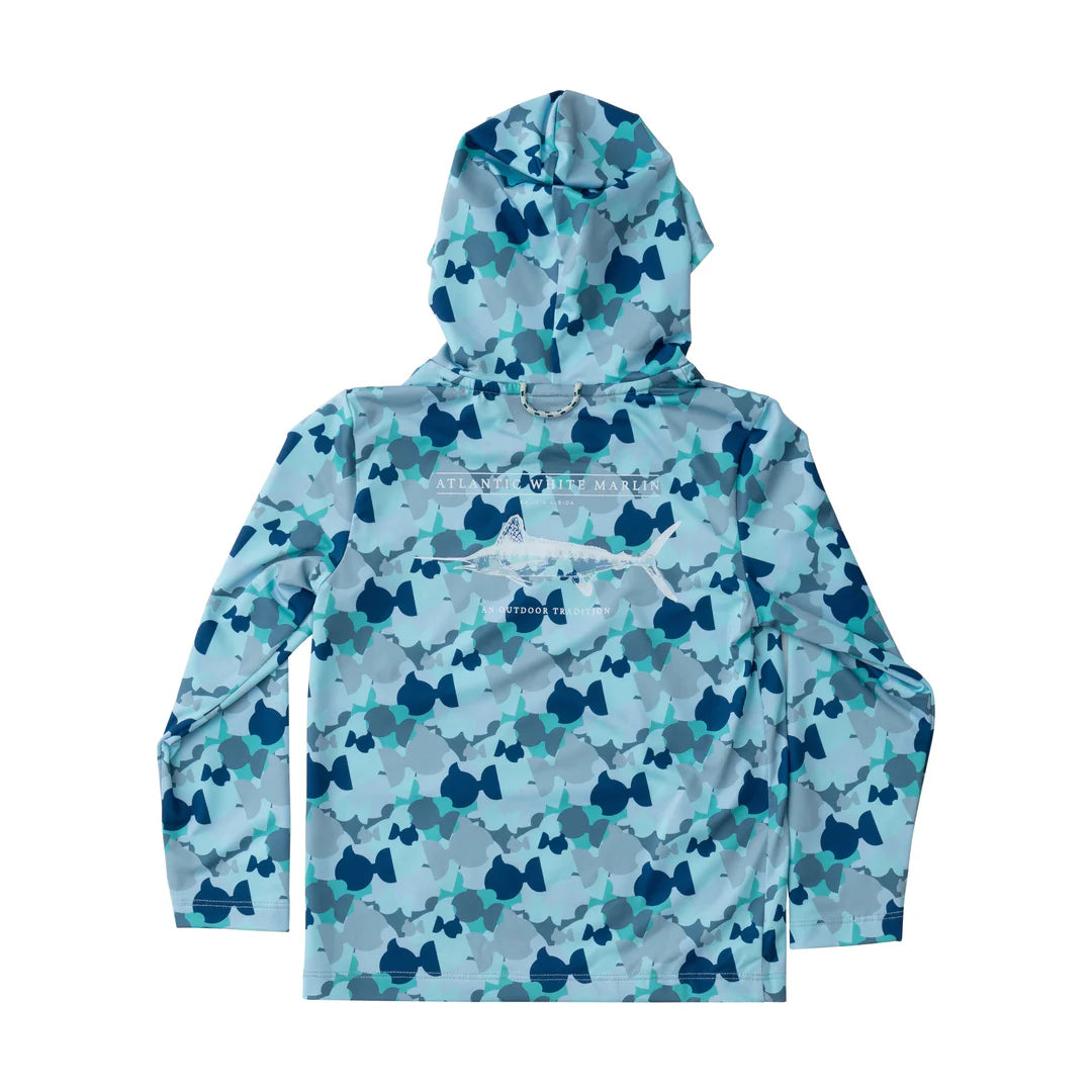 PRODOH Pro Performance Hoodie Fishing Tee   Fish Camo