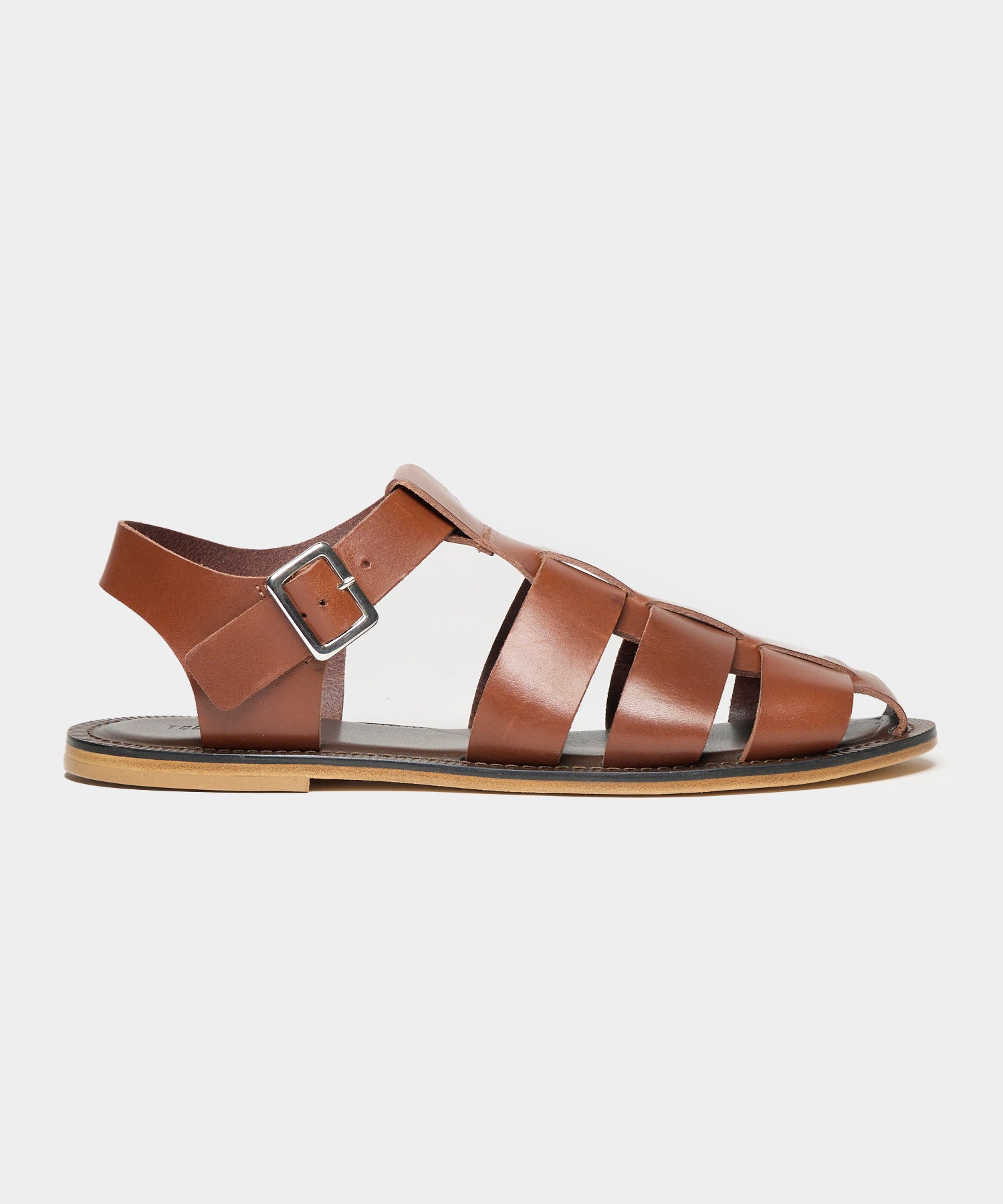 TODD SNYDER Leather Fisherman Sandal