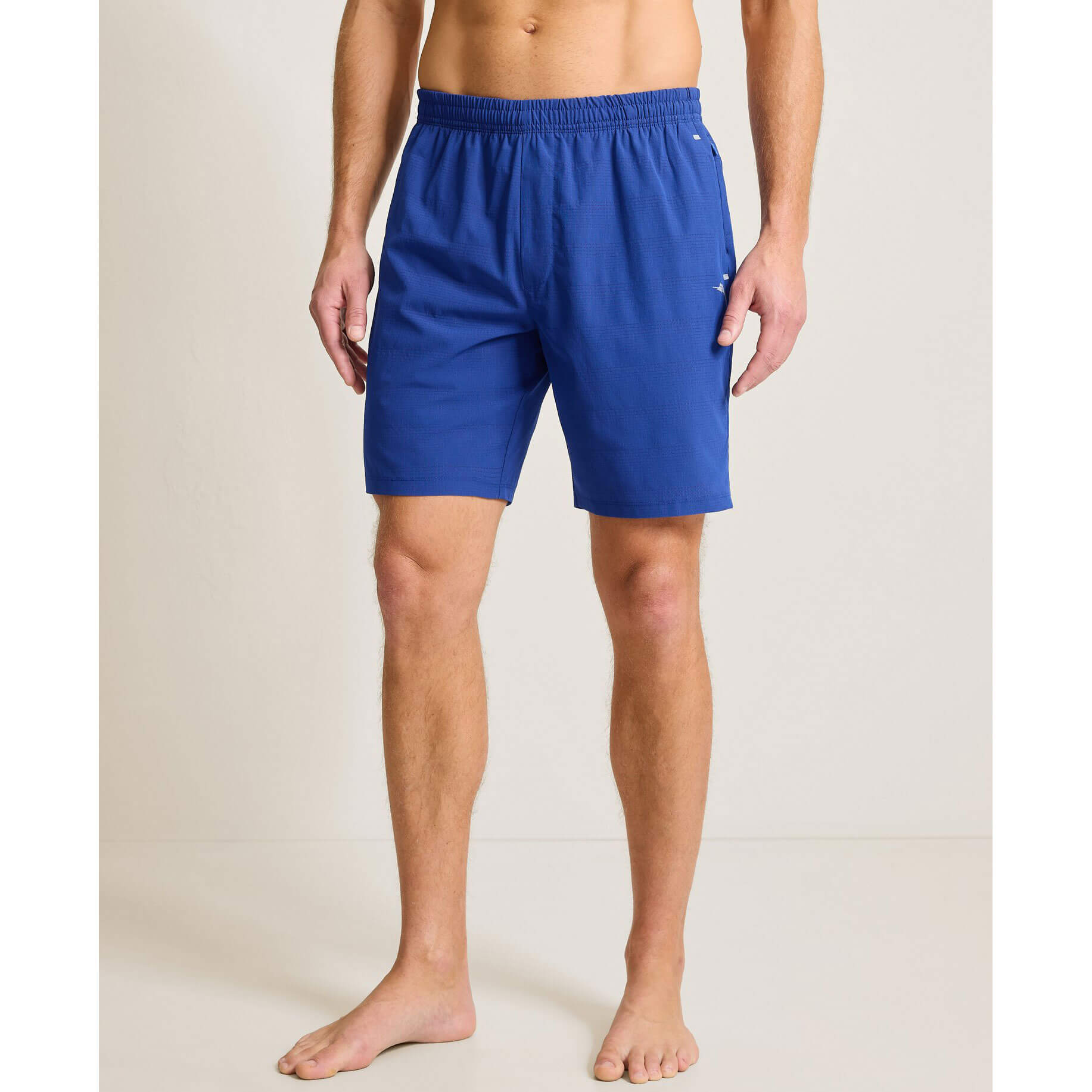 TOMMY BAHAMA MENS Tommy Bahama Men's 8 Inch Huntington Bay Hybrid Shorts   Dark Cobalt
