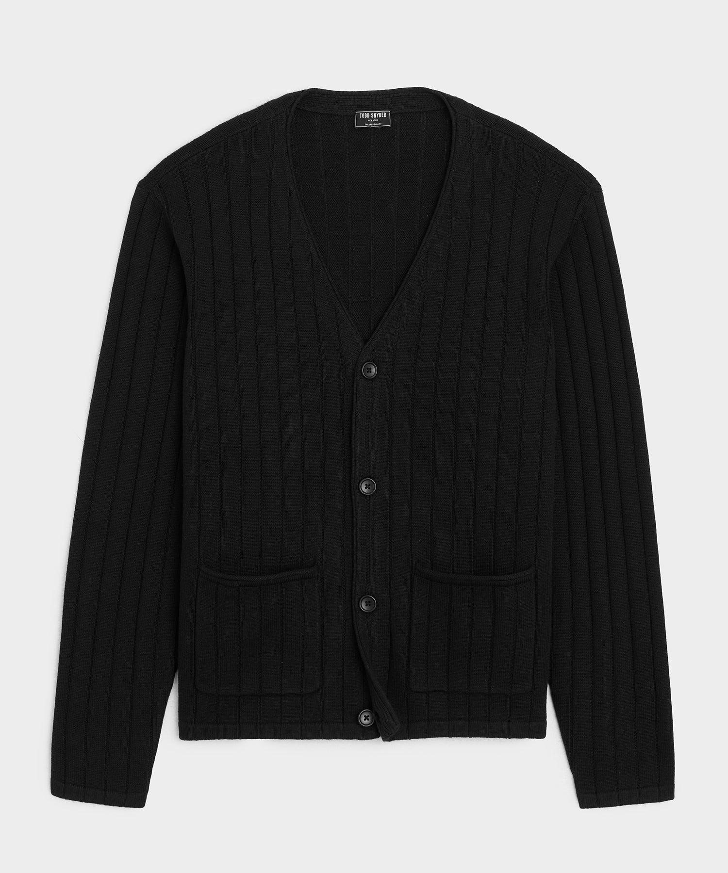 TODD SNYDER Relaxed Linen Cotton Ribbed Cardigan