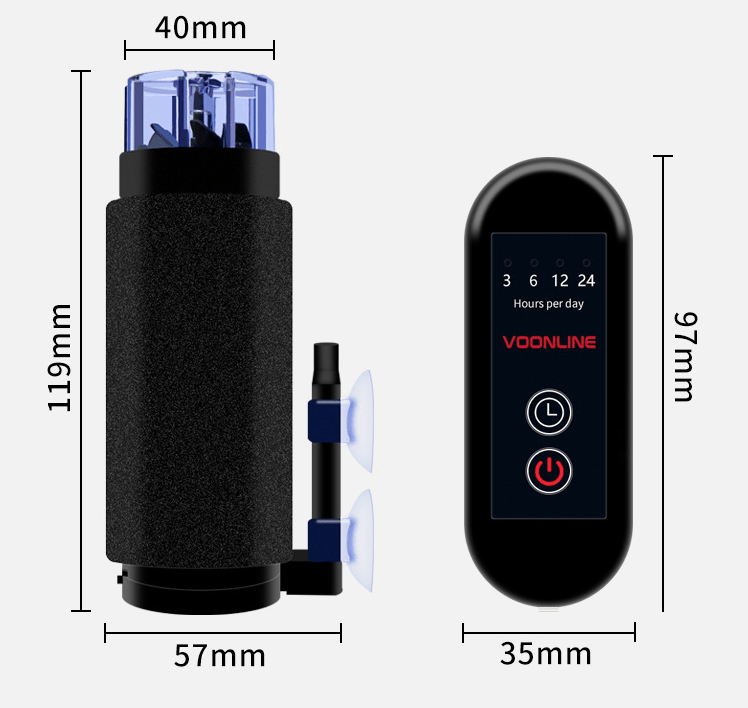 Voonline UV Sterilizer Mini ( Universal 3 in 1 )   Algae / bacteria Sterilization