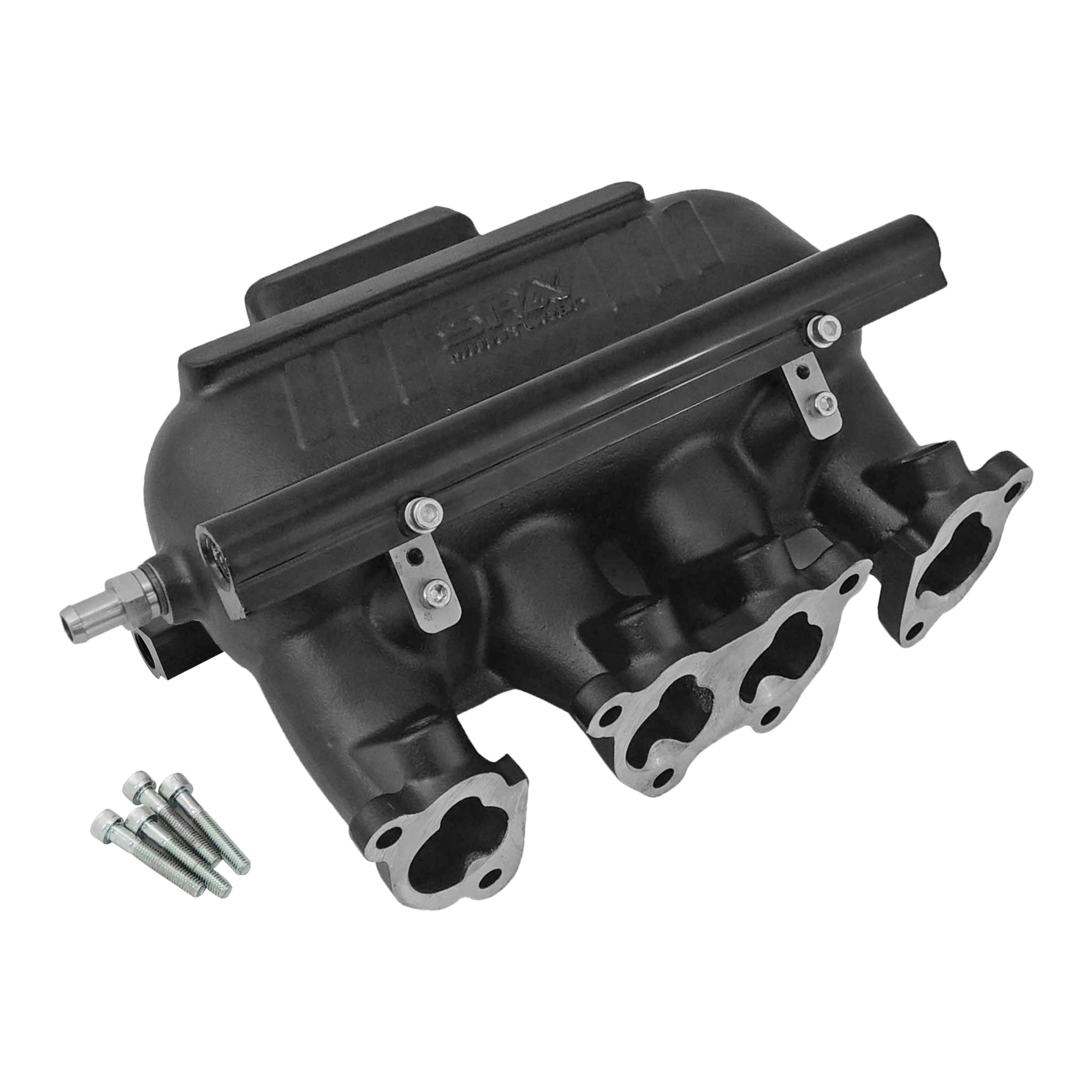 SPA TURBO USA SPA TURBO INTAKE MANIFOLD VW 8V CROSS FLOW LONGITUDINAL   8 INJECTORS   WITHOUT BOLT HOLES   BLACK