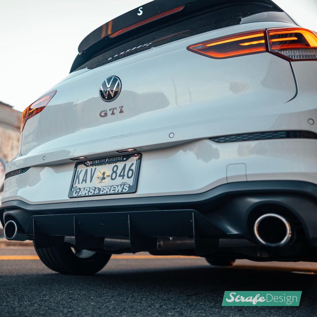 STRAFE DESIGN (2022+) Volkswagen MK8 GTI V4 Rear Diffuser