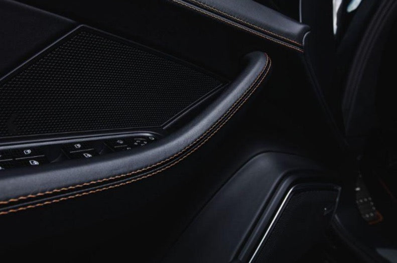 TECHART Carbon Interior Kit II Carbon Fiber, Matt Finish, Graphite Gray Porsche 718 Cayman / Boxster