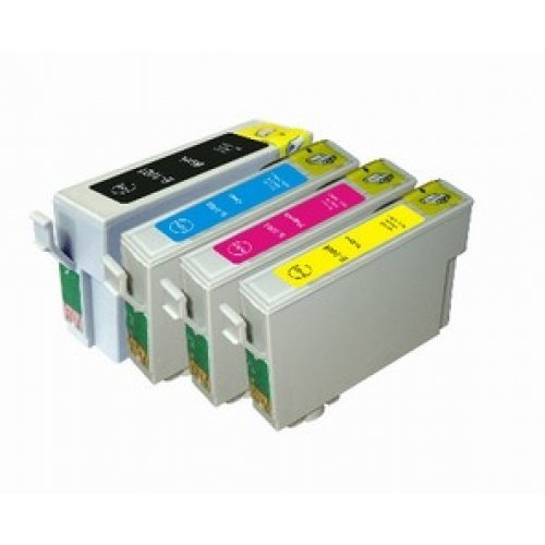 BRIGHTSHOP Compatible Premium Ink Cartridges 140 Cartridge Set of 4 (Bk/C/M/Y)   for use in Epson Printers