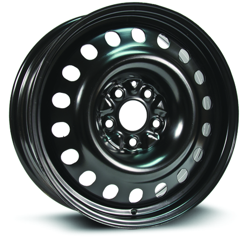 RTXWHEELS 16x6.5 RTX  Steel Wheels  x99121b    Black , with 5x100 Bolt Pattern 44 Offset 57.1 HubBore