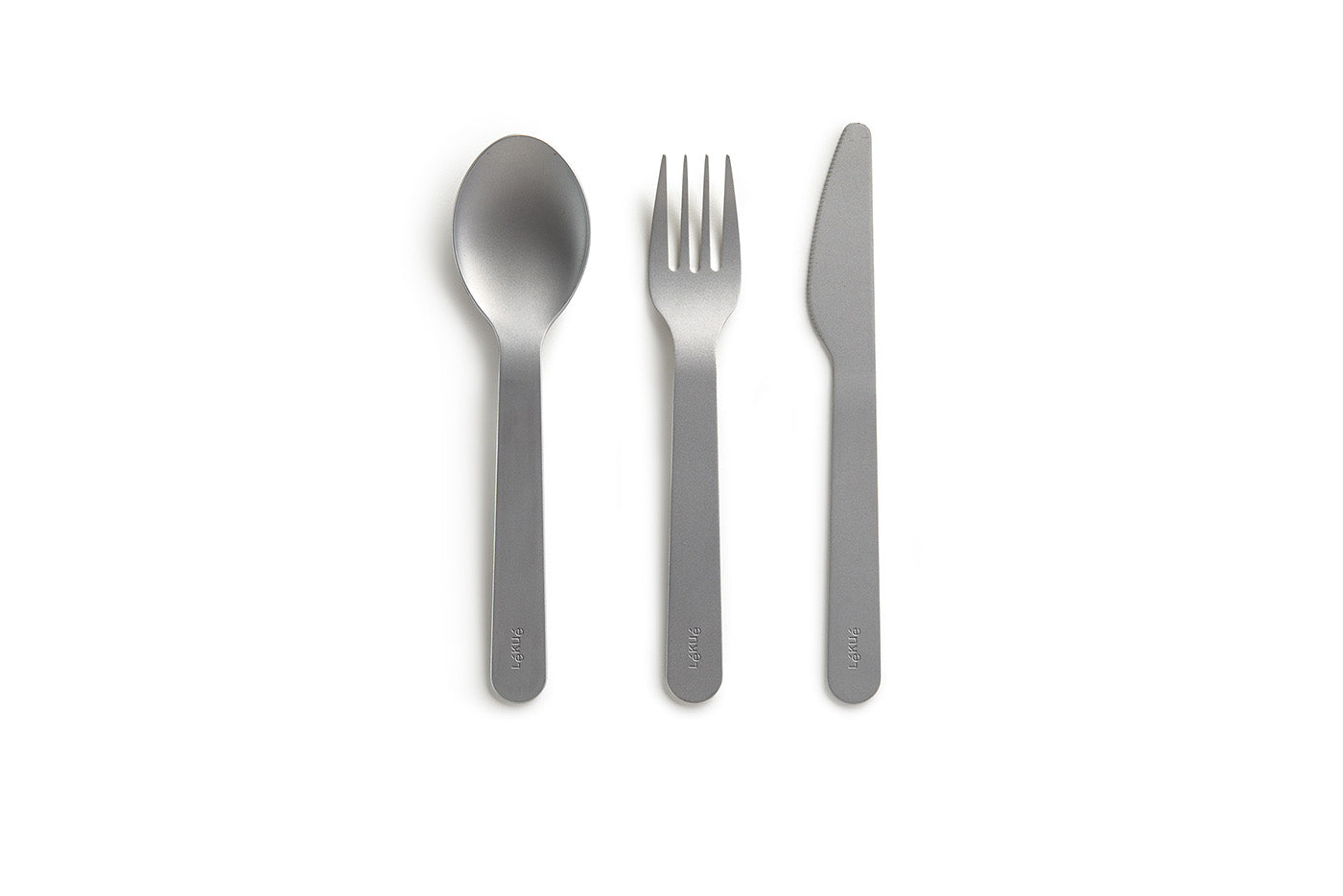 2351 Lekue Basics To Go Cutlery Set Stainless Steel