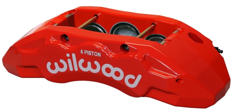 Wilwood Caliper TX6R  R/H   Red 2.00/1.88/1.88in Pistons 1.50in Disc