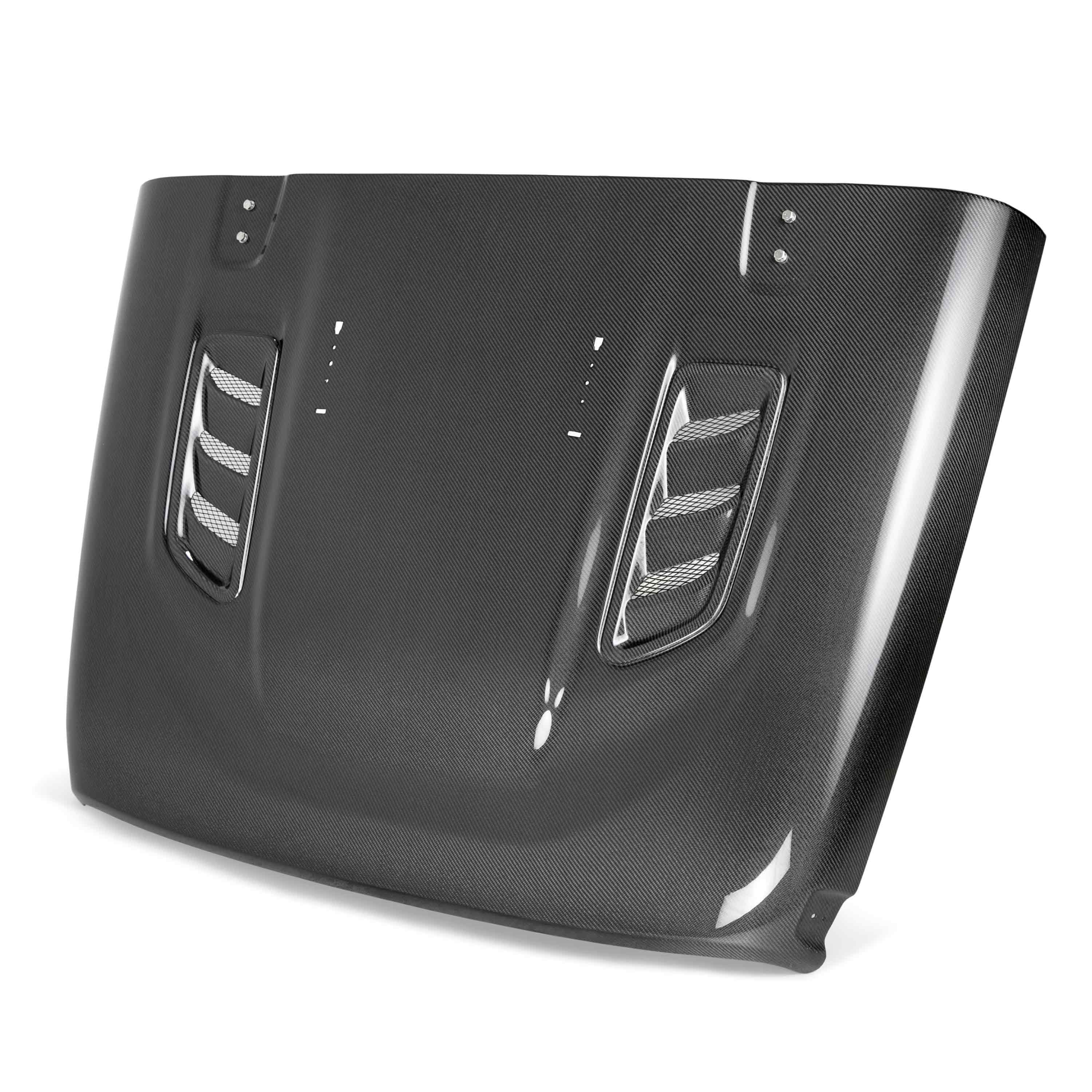 Anderson Composites 2018 2023 Jeep Wrangler Rubicon Type OE Carbon Fiber Hood