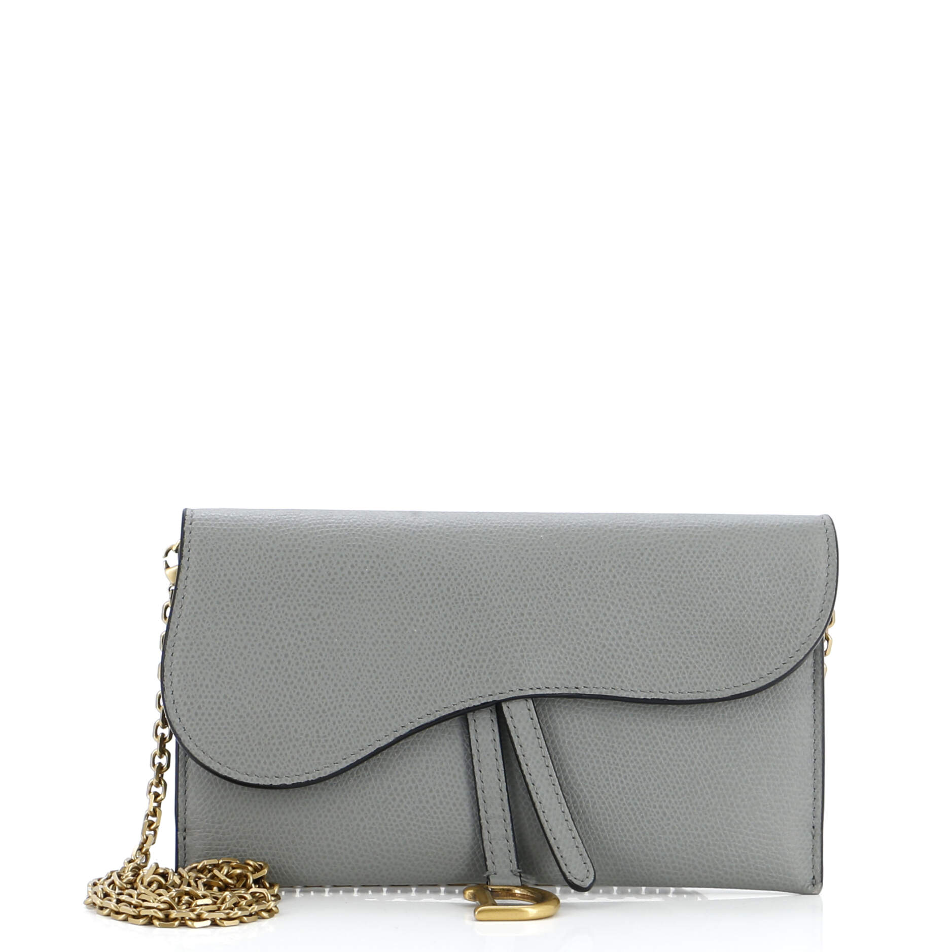 2860 Saddle Chain Wallet Leather