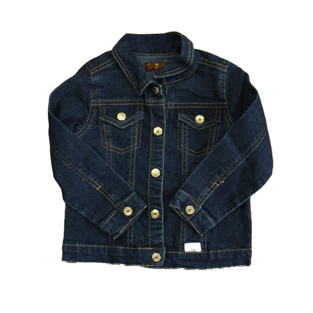 2739 7 for all Mankind Girls Blue Jacket