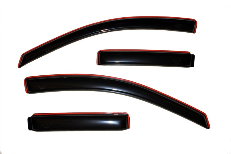 AVS 07 10 Jeep Compass Ventvisor In Channel Front & Rear Window Deflectors 4pc   Smoke