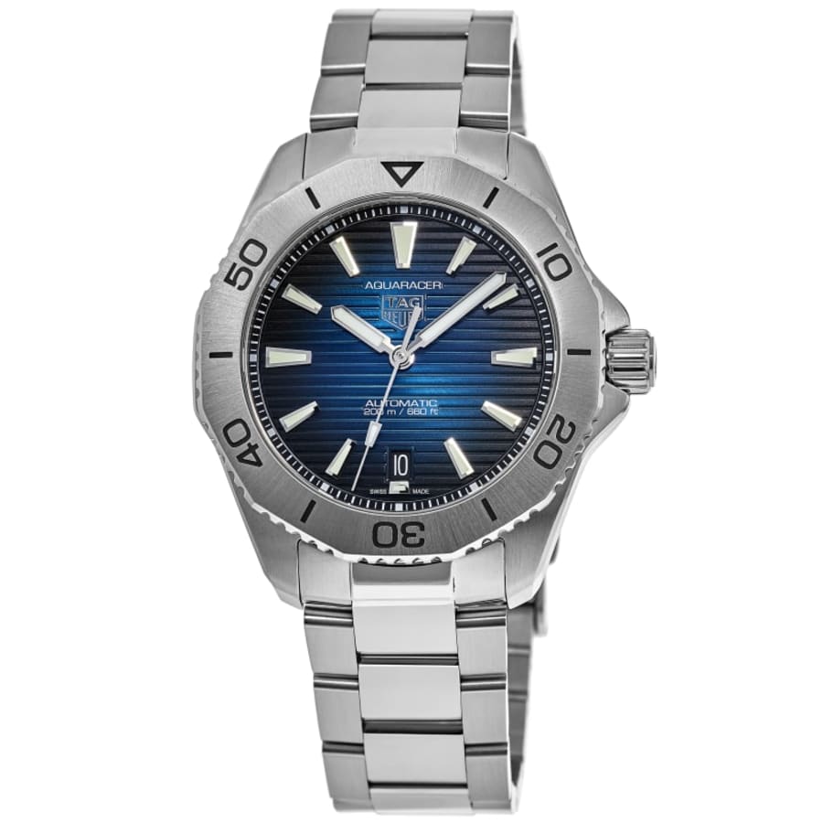 2818 Tag Heuer Aquaracer Professional 200 Date Blue Dial Steel Men's Watch